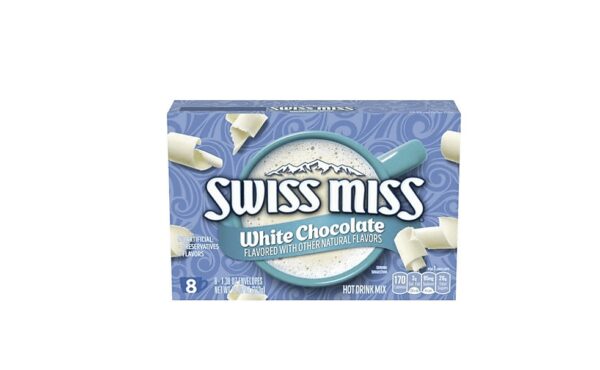 Swiss Miss Hot Cocoa Mix White Chocolate 1.38oz 8s