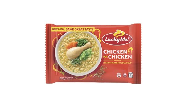 Lucky Me Chicken na Chicken Flavor Instant Mami Noodles 55g