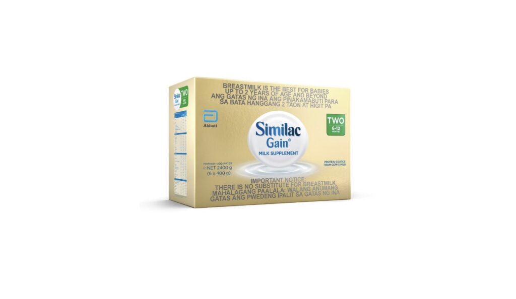 Similac Two Similac Gain 5HMO Two Milk Supplement 6-12 Months 2400g – Bayanmall ...