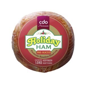 CDO Holiday Jamon De Bola Pre Sliced Premium Ham 1kg