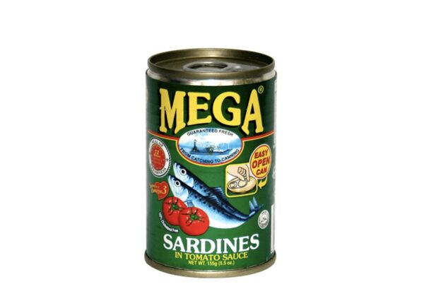 Mega Sardines in Tomato Sauce (Easy Open Can) 425g