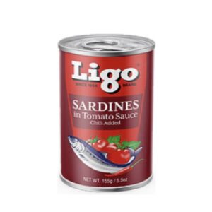 Ligo Sardines in Tomato Sauce With Chili 155g