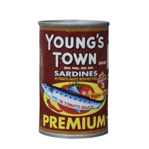 Young’s Town Sardines in Tomato Sauce With Hot Chili 155g