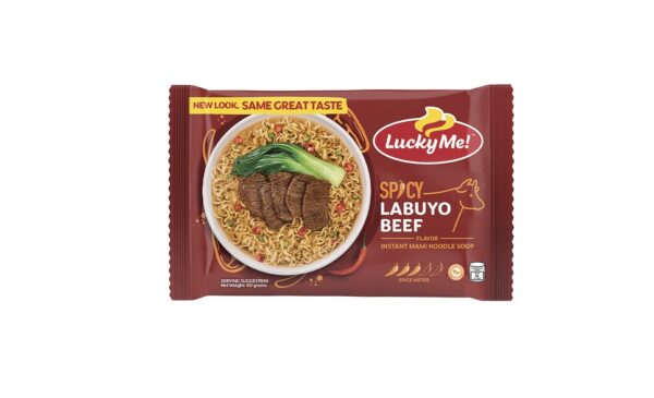 Lucky Me Instant Noodle Soup Spicy Labuyo 50g