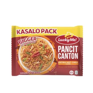 Lucky Me Pancit Canton Extra Hot Chili 120g - Kasalo Pack