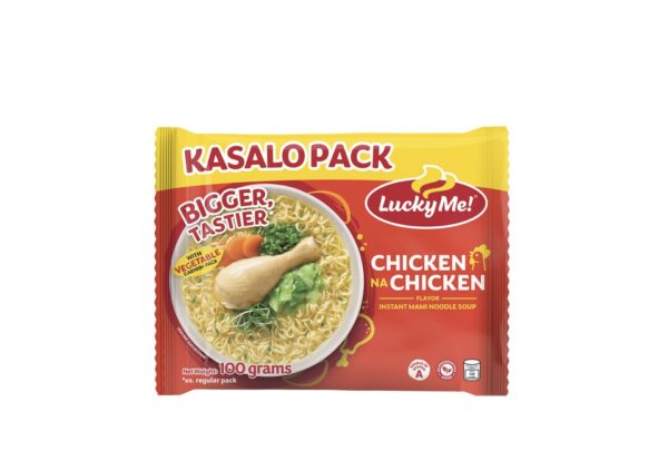Lucky Me Instant Chicken na Chicken Mami 100g - Kasalo Pack