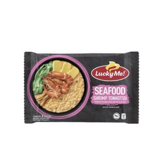 Lucky Me Seafood Shrimp Tonkotsu Pouch 60g
