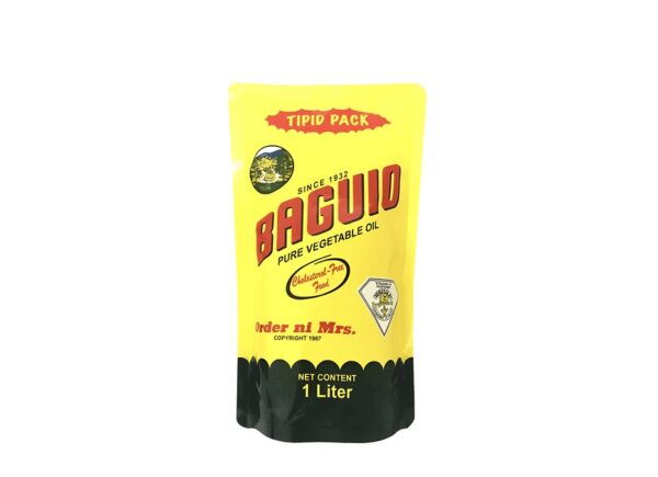 Baguio Pure Coconut Oil 1L - Tipid Pack