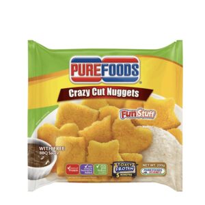Purefoods Crazy Cut Nuggets W/ BBQ Sauce 200g