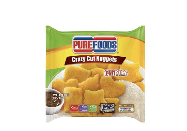 Purefoods Crazy Cut Nuggets W/ BBQ Sauce 200g