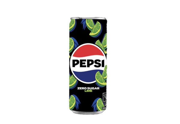 Pepsi Zero Sugar Lime Soda in a Can 320ml