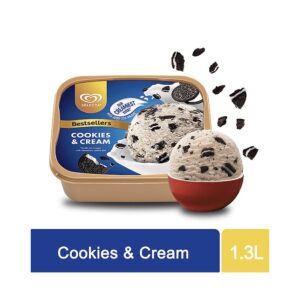 Selecta Cookies and Cream Ice Cream 1.3L