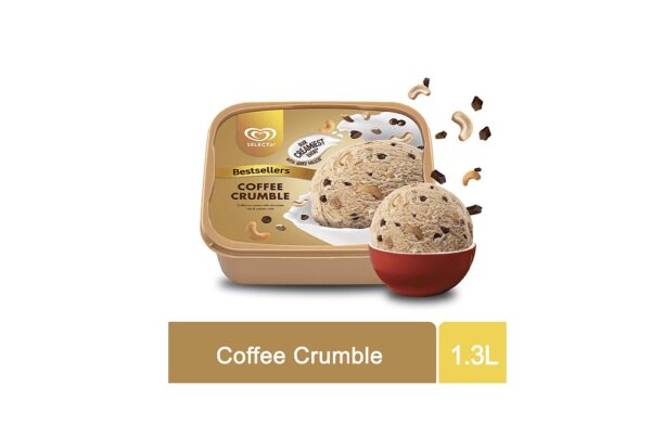 Selecta Coffee Crumble Ice Cream 1.3L