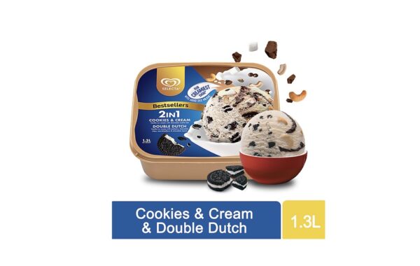 Selecta Double Dutch - Cookies and Cream Ice Cream 1.3L