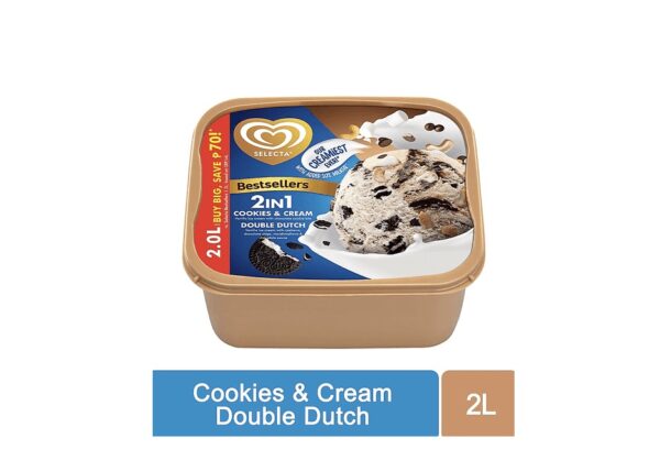 Selecta Double Dutch - Cookies and Cream 2L