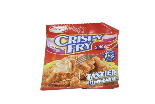 Ajinomoto Crispy Fry Breading Mix Spicy for 1kg - 62g