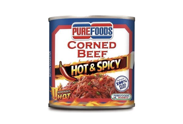 Purefoods Corned Beef Hot and Spicy 210g