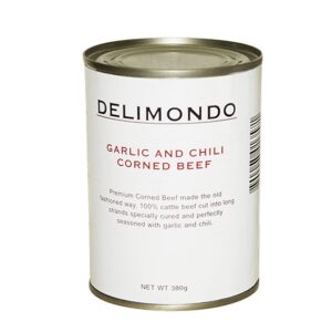 Delimondo Corned Beef Garlic and Chili 380g