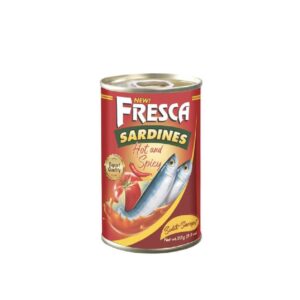 Fresca Sardines In Tomato Sauce  Hot & Spicy 155g