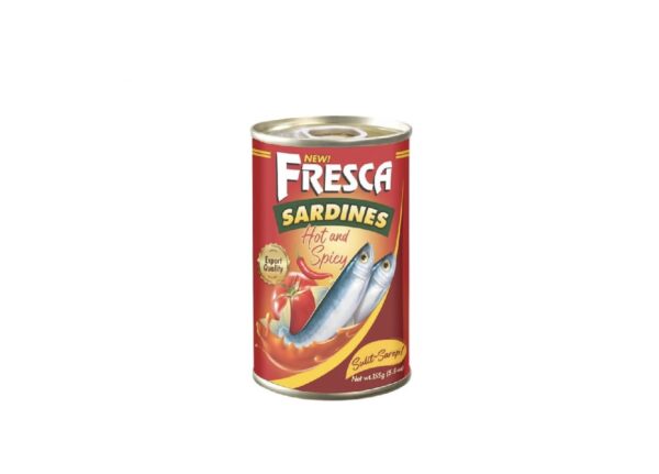 Fresca Sardines In Tomato Sauce  Hot & Spicy 155g