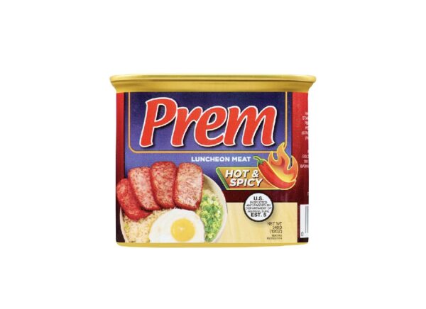 Prem Luncheon Meat Hot & Spicy 340g