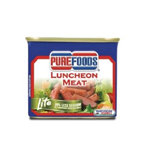 Purefoods Luncheon Meat Lite Less 30% Sodium 340g