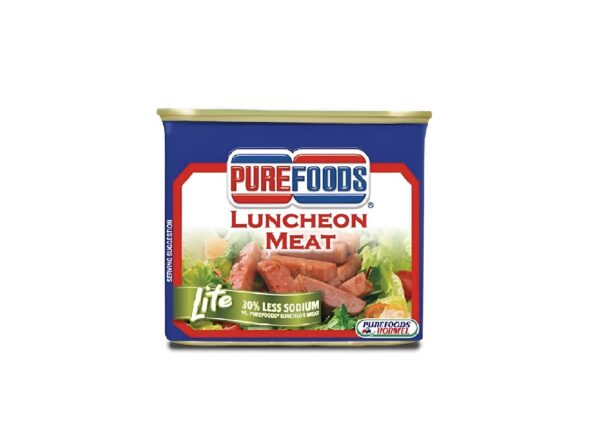 Purefoods Luncheon Meat Lite Less 30% Sodium 340g