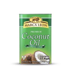 Marca Leon Coconut Oil Tin Can 17kg