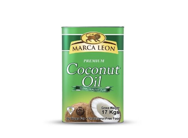 Marca Leon Coconut Oil Tin Can 17kg