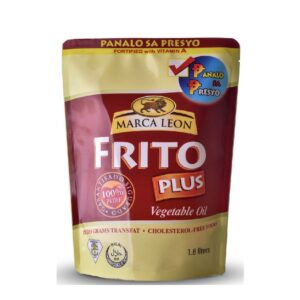 Frito Plus Vegetable Oil Pouch 1.8L
