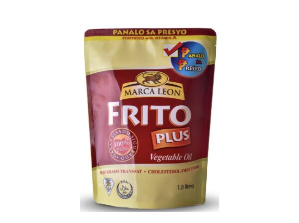 Frito Plus Vegetable Oil Pouch 1.8L