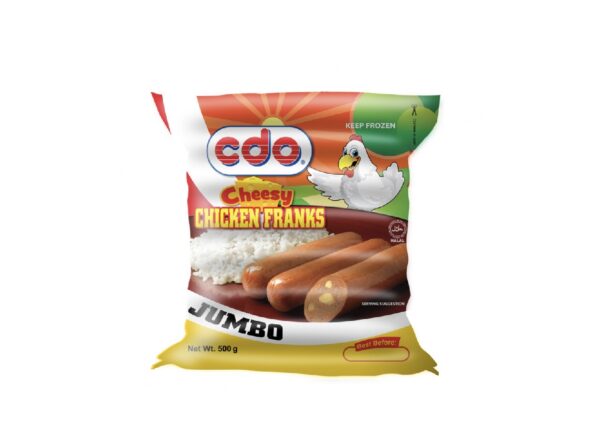CDO chicken Franks Jumbo Hotdog 500g