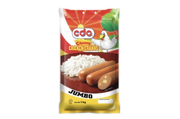 CDO Chessy Chicken Franks Jumbo Hotdog 1kg