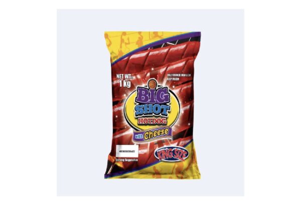 Virginia Big Shot Hotdog With Cheese King Size 1kg