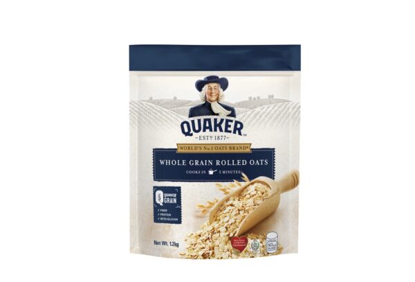 Quaker Whole Grain Rolled Oats 1.2kg