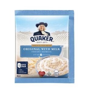Quaker Instant Oatmeal With Milk 40g