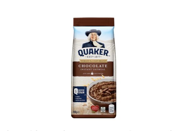 Quaker Chocolate Instant Oatmeal 200g