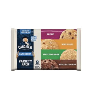Quaker Cookies Oat Variety Pack 25g 8s