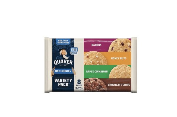 Quaker Cookies Oat Variety Pack 25g 8s