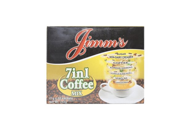 Jimm’s 7n1 Coffee Mix 21g 12s