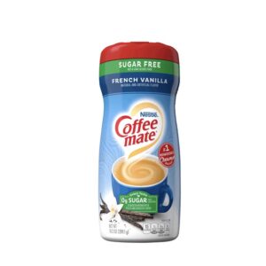 Coffee Mate Creamer French Vanilla Sugar Free 10.2oz - In a Bottle