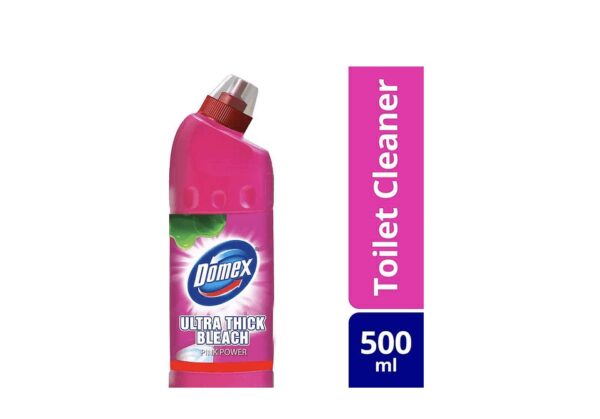 Domex Ultra Thick Bleach Toilet Cleaner Classic  Pick Power Bottle 500ml