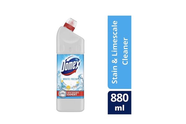 Domex Stain and Limescale Cleaner White Fresh 880ml