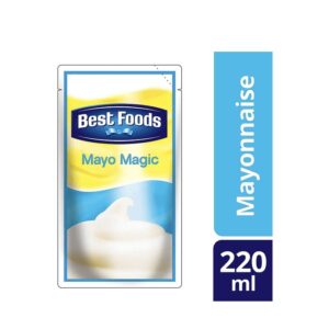 Best Food Real Mayonnaise Mayo Magic Pouch 220ml