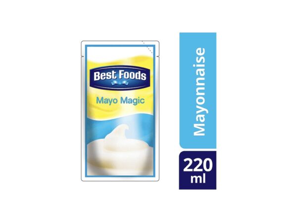 Best Food Real Mayonnaise Mayo Magic Pouch 220ml
