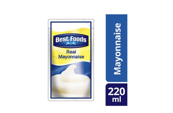 Best Foods Real Mayonnaise Regular Pouch 220ml