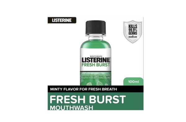Lesterine Fresh Burst Mouthwash 100ml