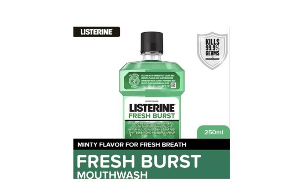 Listerine Fresh Burst Mouthwash 250ml