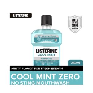 Listerine Cool Mint Zero Mouthwash 250ml