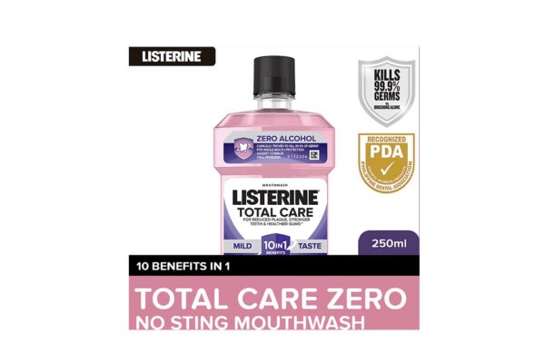 Listerine Total Care Zero Mouthwash 250ml